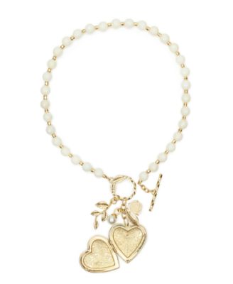 Rose Garden Collection Large Heart Locket Necklace