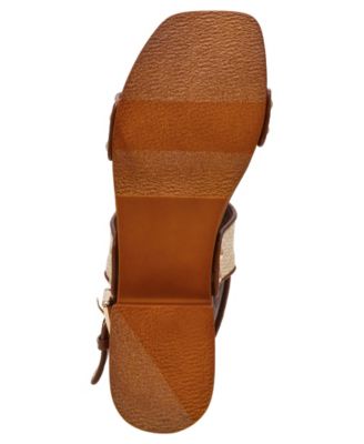 Women's Fern Platform Wooden Block Heel Sandals