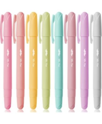 Gel Highlighters, 8 Pack, No Bleed Bible Highlighter