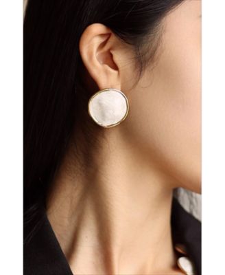 Enamel Ripple Earrings