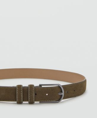 Men's Suede Leather Belt