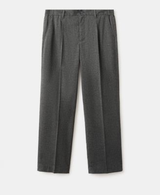 Men's Regular-Fit Pleated Pants