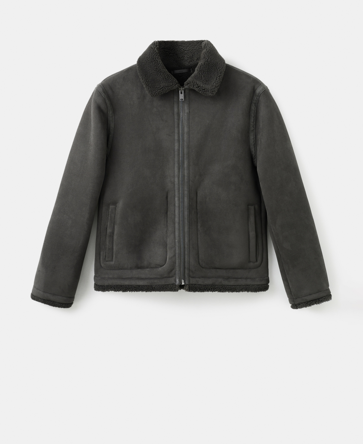 Mango Men's Double Face Sheepskin-Effect Jacket