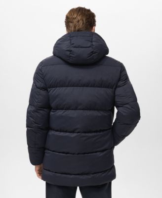 Men's Water-Repellent Hood Puffer Coat