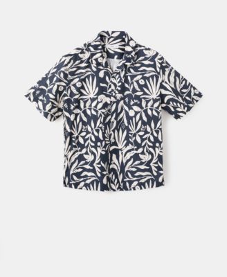 Men's Relaxed-Fit Printed Shirt