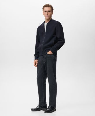 Men's Bomber Zip Sweatshirt