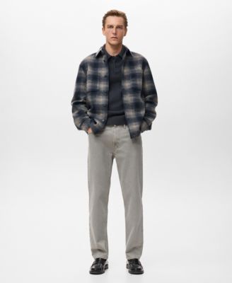 Men's Checked Pocket Jacket