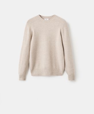 Men's Knitted Wool Blend Sweater