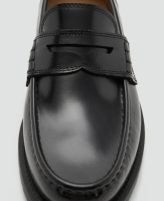 Men's Leather Penny Loafers
