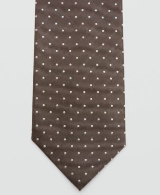 Men's Polka-Dot Silk Tie