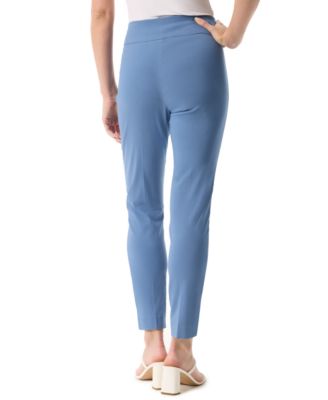 Women's Tummy-Control Printed Pull-On Slim Trousers