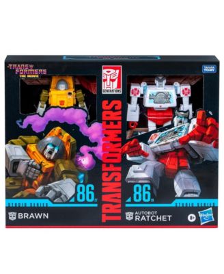 86-27 Brawn and 86-28 Autobot Ratchet 2-Pack Deluxe Class Studio Series | Transformers: The Movie 86