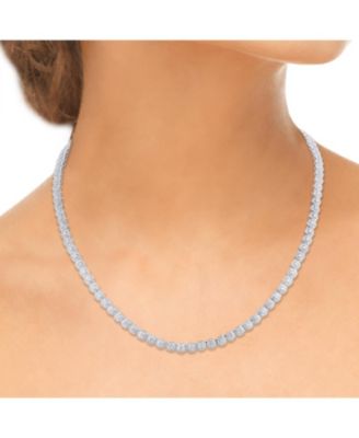 Diamond Necklace (5 ct. t.w.) in 14K White Gold