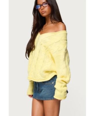 Women's Inga Oversized Cable Knit Sweater