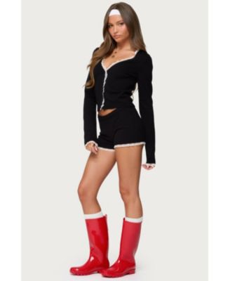 Women's Sansa Lacey Knit Cardigan