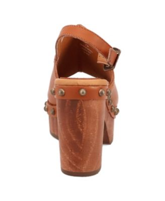 Women's Clover Wooden Sandal