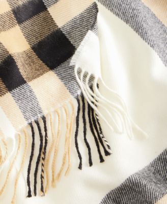 Women's Boucl&eacute; Fringe-Trim Poncho