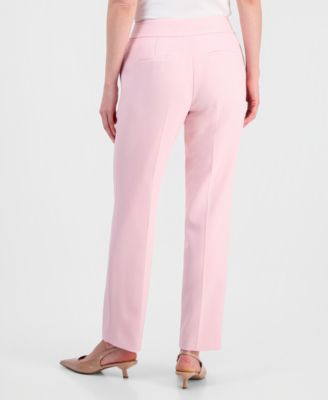 Women's Core Julia Stretch Crepe Mid-Rise Pants, Regular & Petite