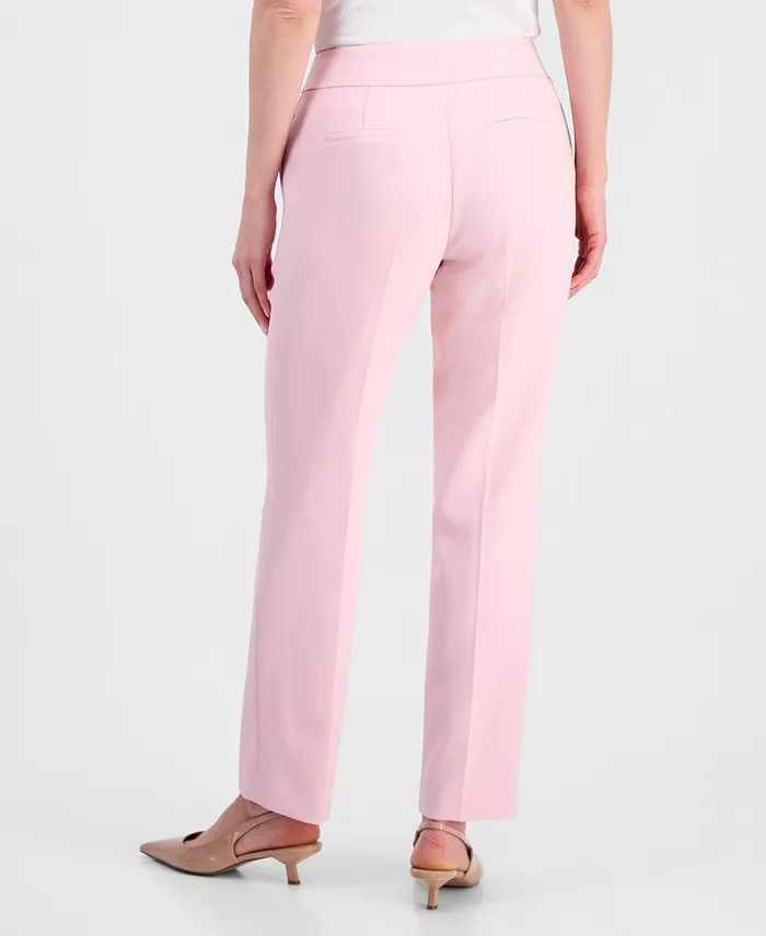 Women's Julia Stretch Crepe Mid-Rise Pants, Regular & Petite - thumbnail 6