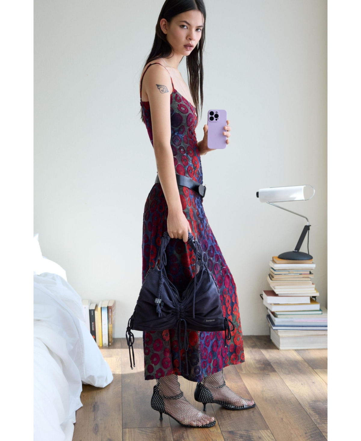 Desigual Women's Small bag with shiny bow