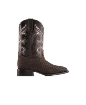 Men's Real Leather Cowboy Boots