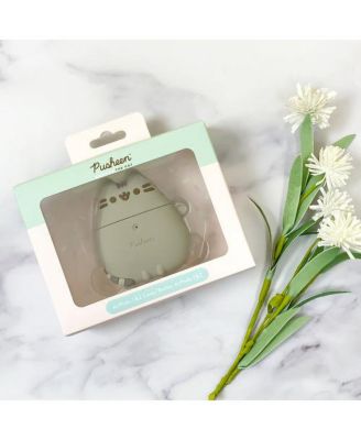 iFace x The Cat Cute Compatible with Apple AirPods 1 and 2 Generation - Silicone Figure Protective Case With Carabiner Clip Wireless Charging