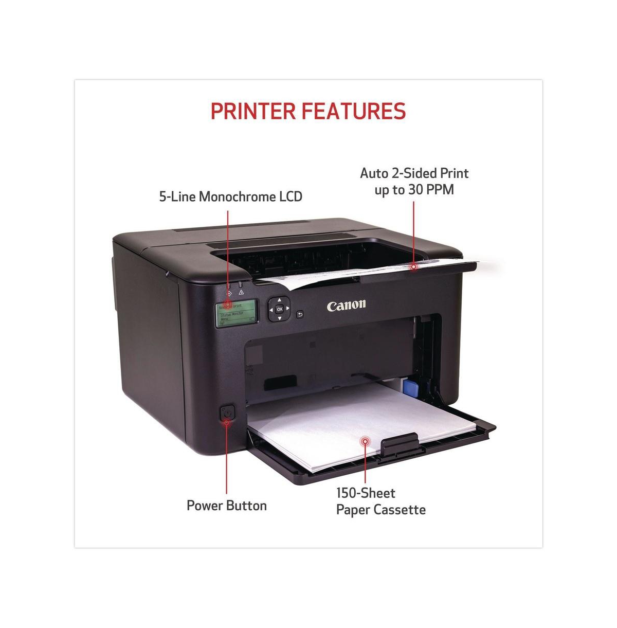 Canon imageCLASS LBP122dw Wireless Duplex Monochrome Laser Printer, Black