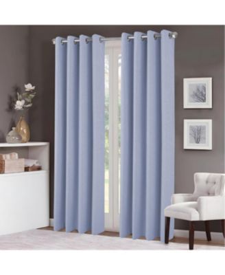 Boden 100% Blackout Grommet Curtain Panel 54" x 90" Denim