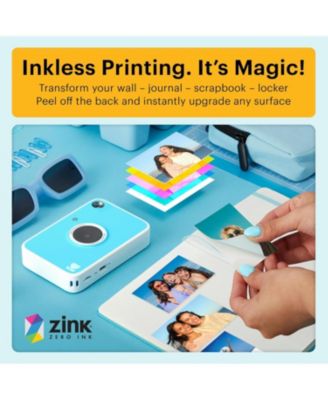 Printomatic+ Instant Camera Bundle 10MP w/ 20 Zink Paper