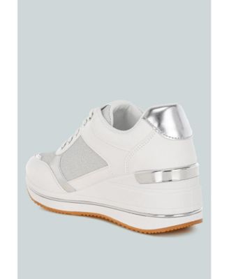 Women's Vespera Faux Leather and Mesh Sneakers