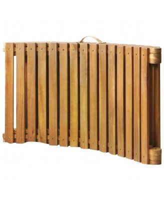 Acacia Wood Patio Sunlounger