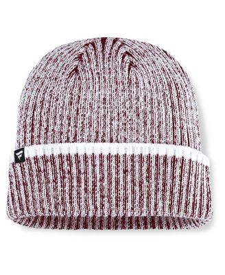 Men's Maroon/White Minnesota Golden Gophers Haze Cuffed Knit Hat
