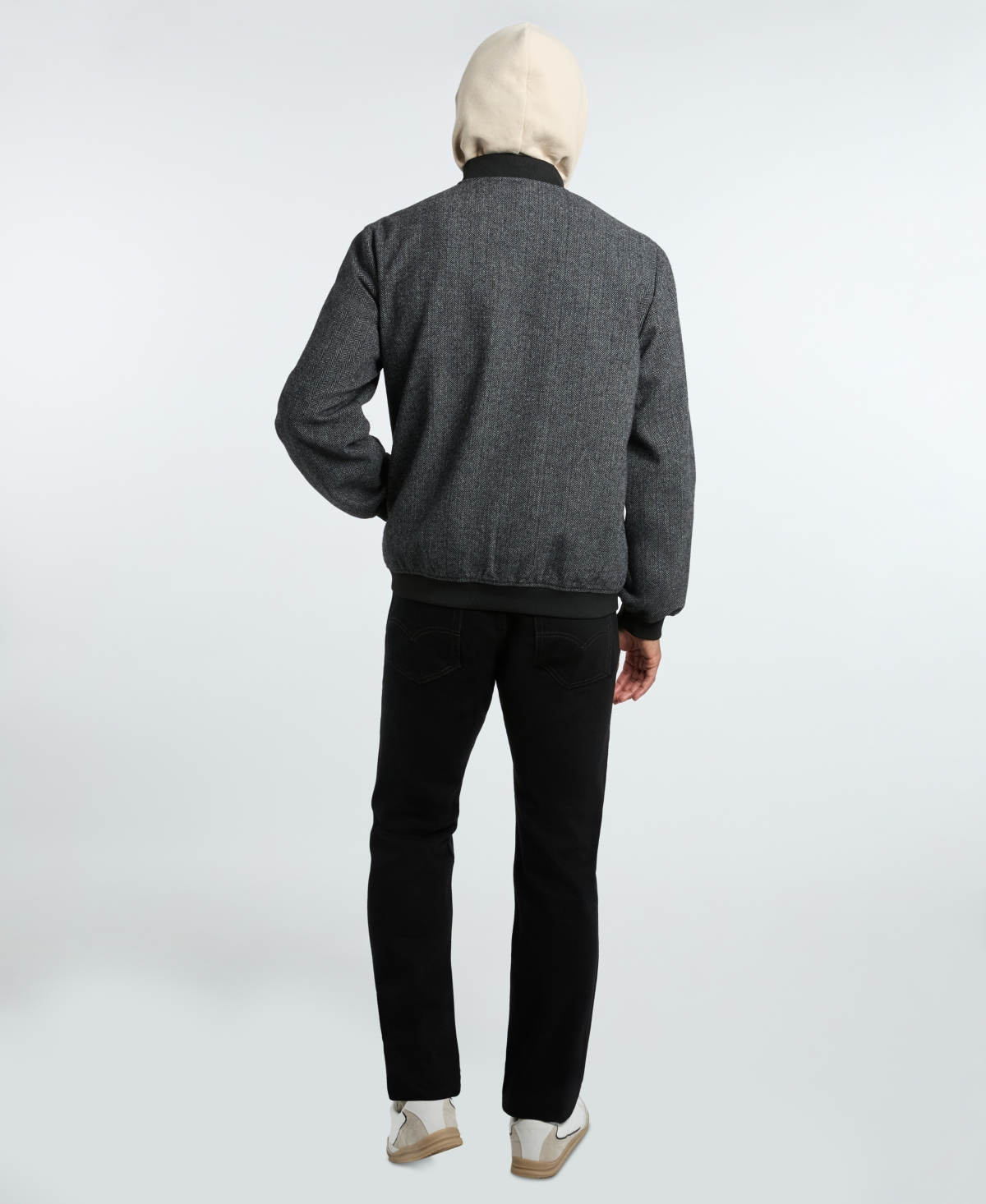 Ted by Baker Men's Herringbone Bomber Jacket