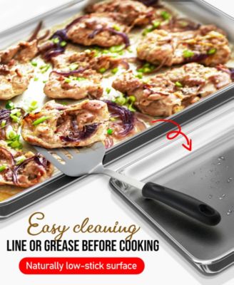 Non-Stick Aluminum 2-Pc. Baking Sheet Set