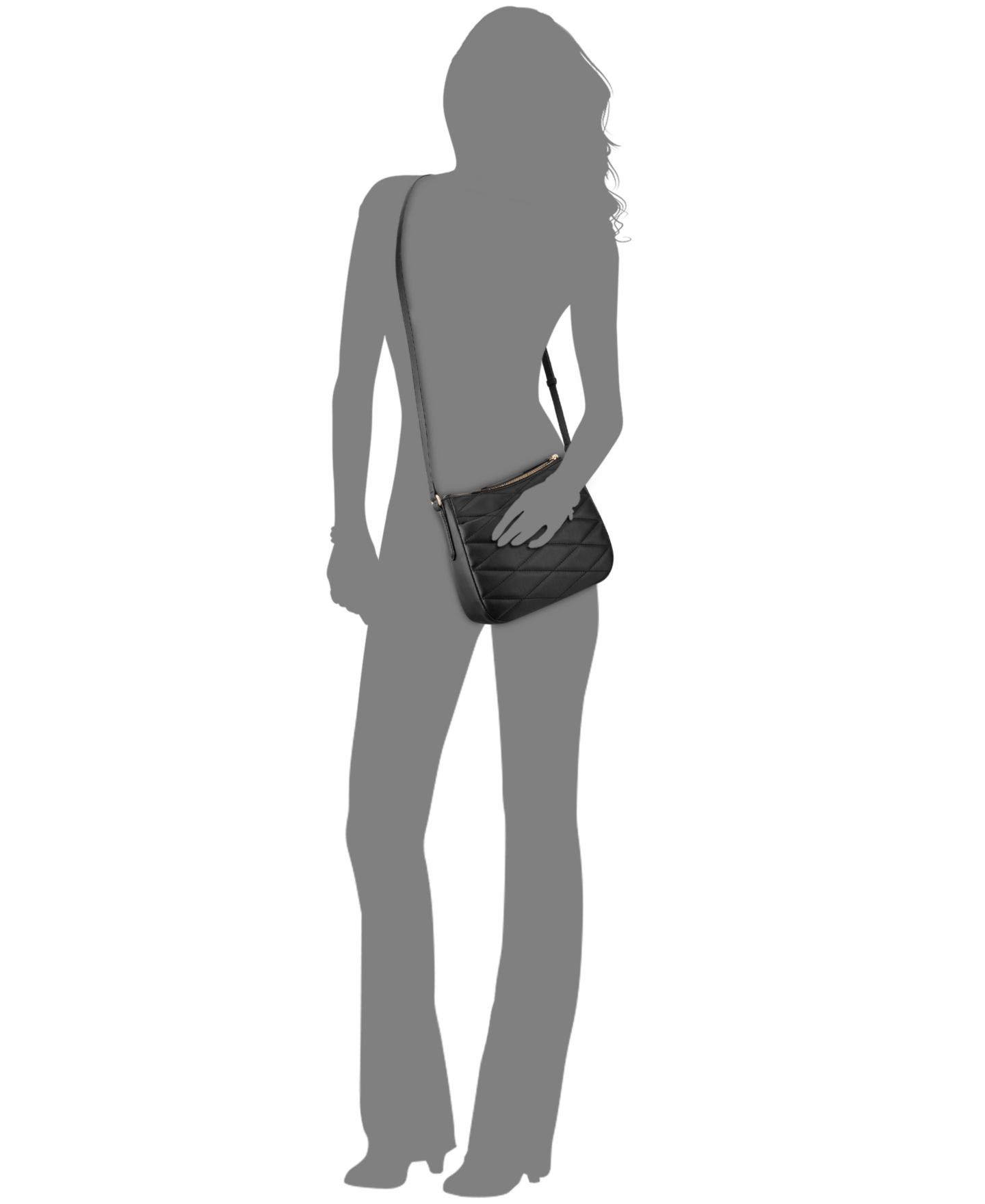 Женская сумка Nine West Anders Small Crossbody, цвет: Чёрный — фото 5