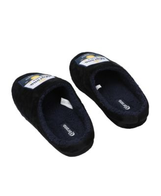 Men's Beer Labels Black Scuff Slippers