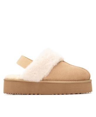 Women's Suede Casual Slingback Clogs
