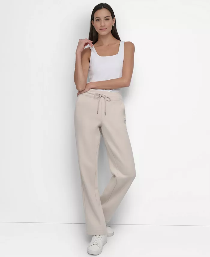 Women's Tonal Logo Patch Relaxed Fit Track Pants