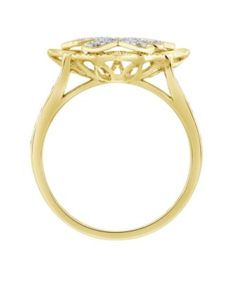 Diamond Ring (1/4 ct. t.w.) in 10k Yellow Gold