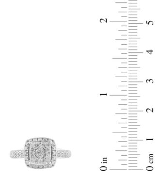 Diamond Ring (1 ct. t.w.) in 10k White Gold