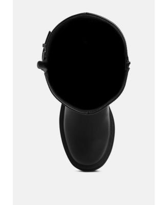 Womens Taimen Harnes Detail Long Boots