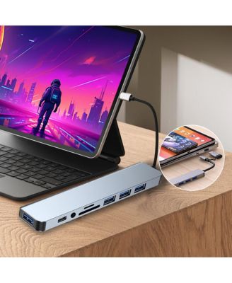 8-in-1 USB C Hub New Type-C Adapter