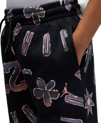 Girls' 7-16 23 Throwback Graphic Logo Fleece Pants