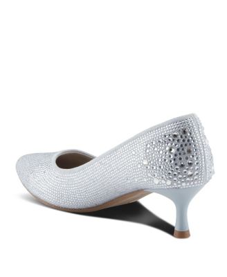 Tyanna Kitten Heel Pump with Cushioned Insole