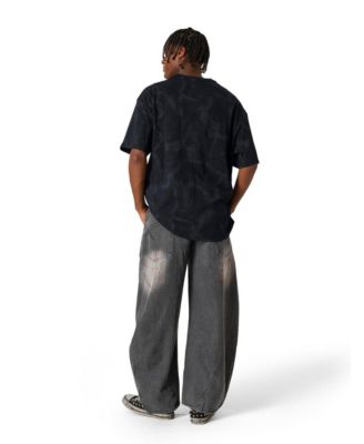 Men's Washed Abstract Graphic Tee