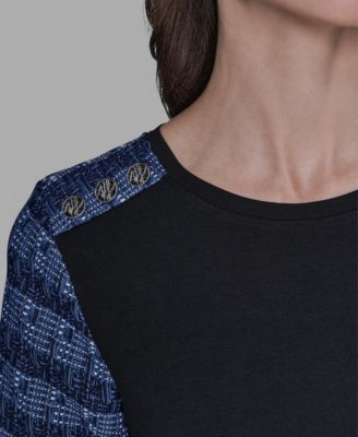 Women's Raglan Short-Sleeve Blouse