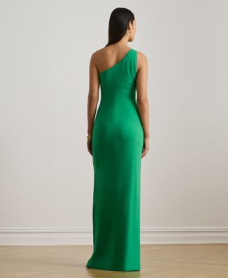 Women's Jersey One-Shoulder Gown