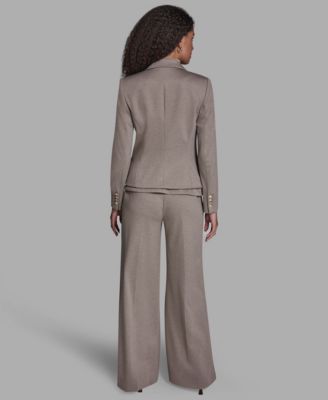 Women's Peak Lapel One-Button Blazer