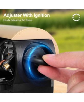 Portable Camping Stove Butane 1400W Gas Stove Collapsible Backpacking Stove for Indoor Outdoor Cooking Hiking and Picnic