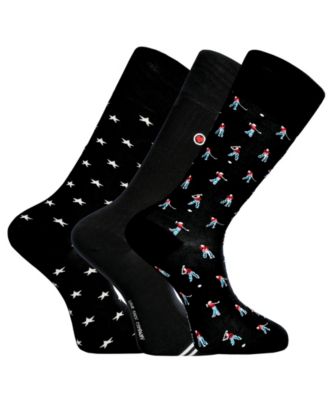 Love Sock Company - Men's Golfer Gift Socks, 3 Pack
